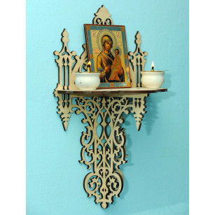 Полка для ікон з дерева...